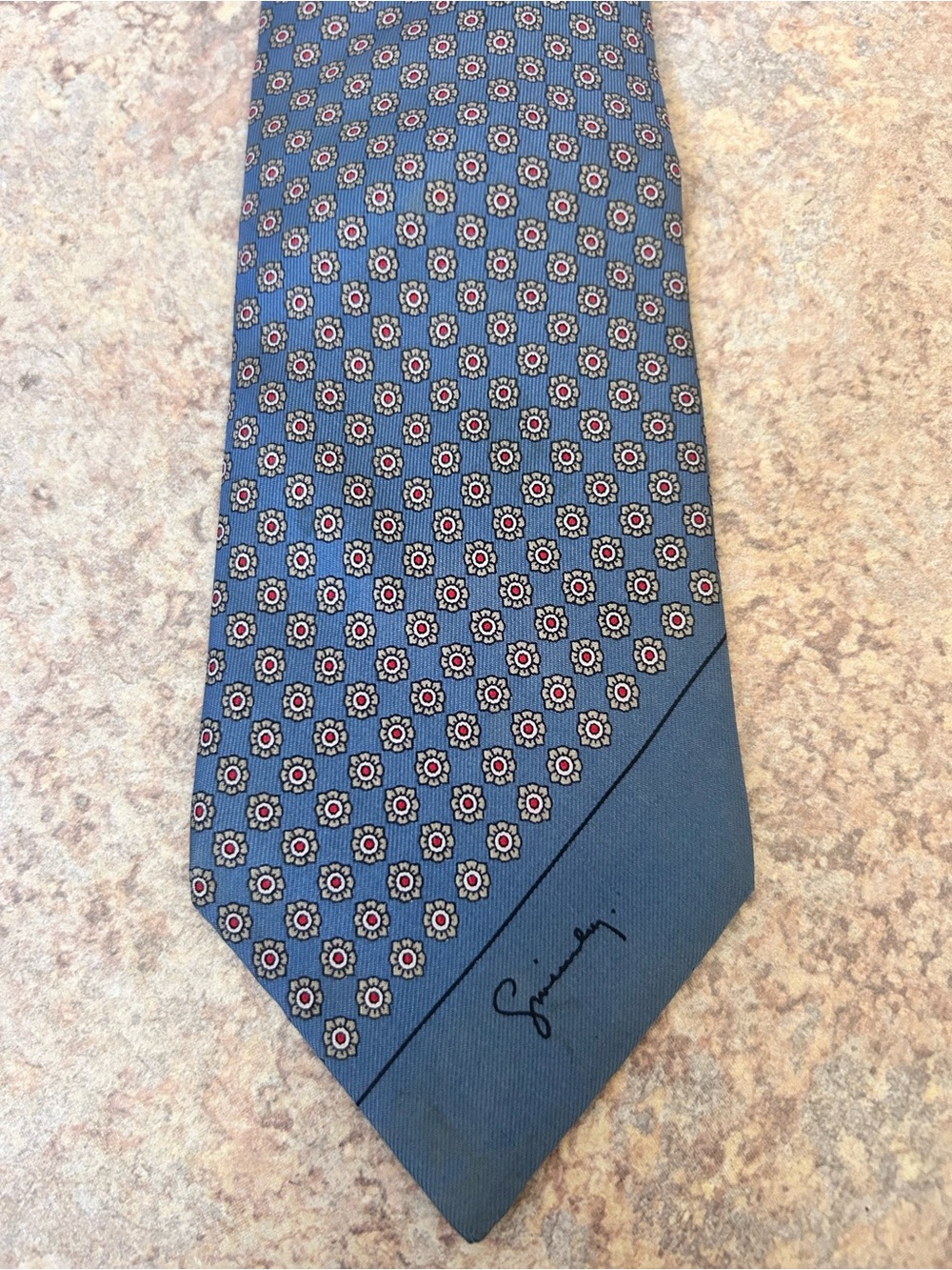 Vintage Givenchy Gentlemen Paris Men’s Neck Tie - Picture 3 of 5